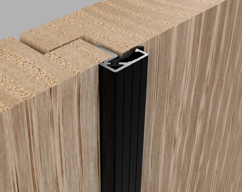 Double door seal - seal, rebate
