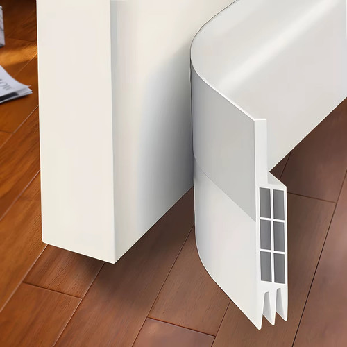 Door draught excluder self - draught,