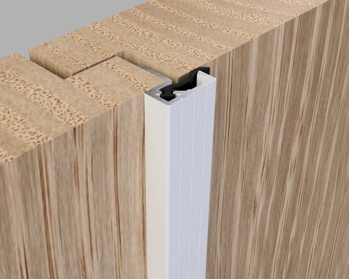 Double door seal rebate - double,