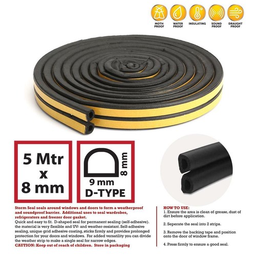 Rubber seal weather - weather, strip
